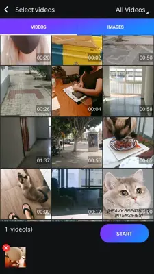 Cool Video Editor android App screenshot 1